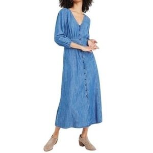 knee length dresses for ladies Baltic Born Womens Laya Button Front Dress | Ivory